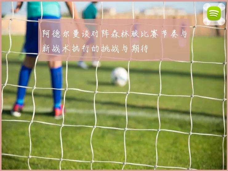 阿德尔曼谈对阵森林狼比赛节奏与新战术执行的挑战与期待